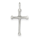 Sterling Silver Cross Charm QC1886 - shirin-diamonds