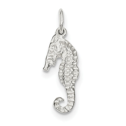 Sterling Silver Seahorse Charm QC4881 - shirin-diamonds