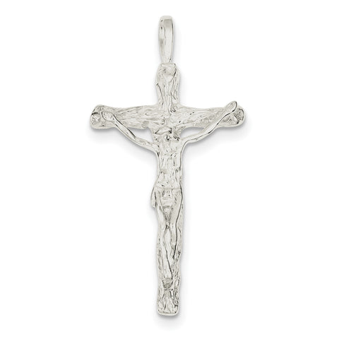 Sterling Silver Crucifix Pendant QC516 - shirin-diamonds