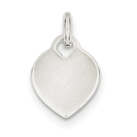 Sterling Silver Heart Pendant QC6005 - shirin-diamonds