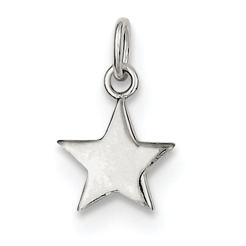 Sterling Silver Star Charm QC6844 - shirin-diamonds