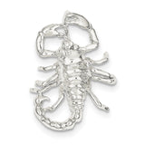 Sterling Silver Scorpion Pendant QC890 - shirin-diamonds