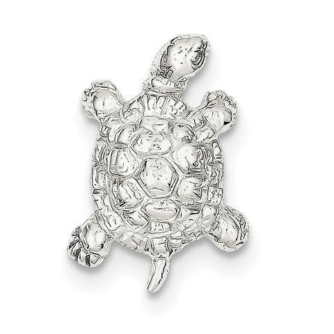 Sterling Silver Turtle Charm QC948 - shirin-diamonds