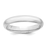 Sterling Silver 4mm Comfort Fit Band QCF040 - shirin-diamonds