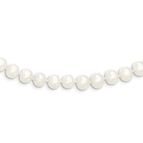 6-7mm FW Cultured Pearl Endless Necklace QH5202 - shirin-diamonds