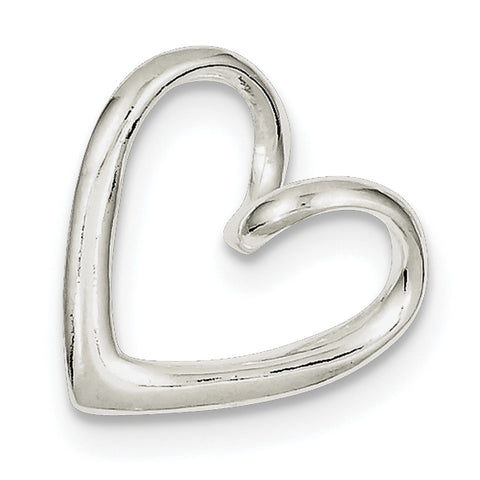 Sterling Silver Heart Pendant QP2786 - shirin-diamonds