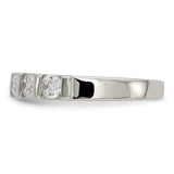 Sterling Silver CZ Ring QR1301