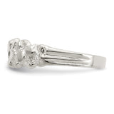 Sterling Silver Nugget Ring QR146