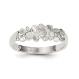Sterling Silver Nugget Ring QR146 - shirin-diamonds
