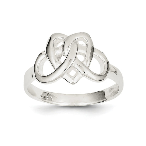 Sterling Silver Fancy Ring QR1798 - shirin-diamonds