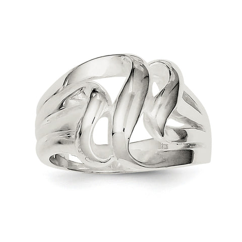 Sterling Silver Fancy Ring QR1807 - shirin-diamonds