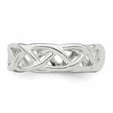 Sterling Silver Toe Ring QR1939