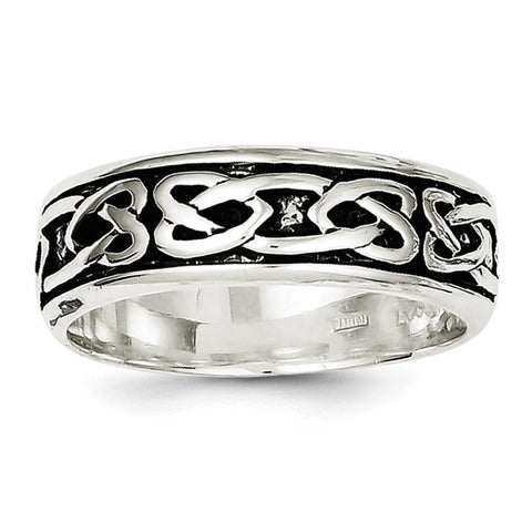 Sterling Silver Design Ring QR1958 - shirin-diamonds