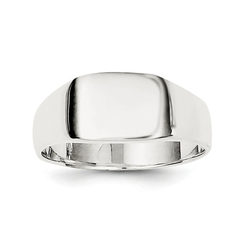 Sterling Silver Signet Ring QR2422 - shirin-diamonds