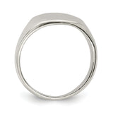 Sterling Silver Signet Ring QR2471