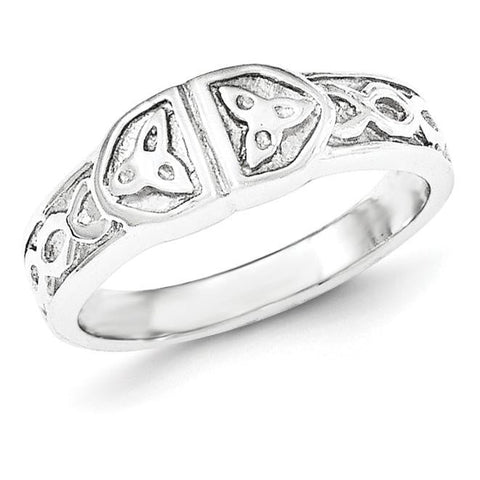 Sterling Silver Polished Fancy Ring - shirin-diamonds