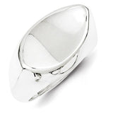 Sterling Silver Solid Fancy Ring - shirin-diamonds