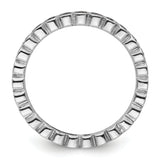 Sterling Silver Stackable Expressions Rhodolite Garnet Ring