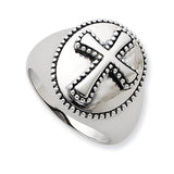 Sterling Silver Antiqued Boldness Ring - shirin-diamonds