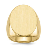 14k Men's Signet Ring RS111 - shirin-diamonds