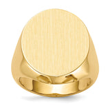 14k Men's Signet Ring RS130 - shirin-diamonds