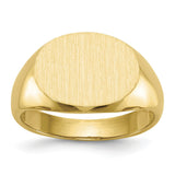 14k Men's Signet Ring RS256 - shirin-diamonds