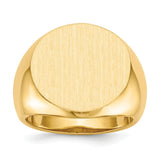 14k Men's Signet Ring RS289 - shirin-diamonds