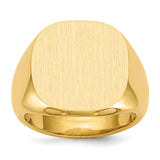 14k Men's Signet Ring RS304 - shirin-diamonds