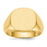 14k Men's Signet Ring RS306 - shirin-diamonds