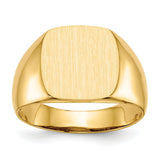 14k Men's Signet Ring RS314 - shirin-diamonds