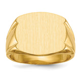 14k Men's Signet Ring RS486 - shirin-diamonds