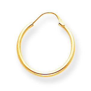 14k Madi K Hoop Earrings SE212 - shirin-diamonds