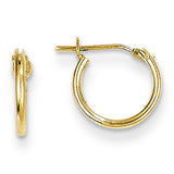 14k Madi K 1mm Hoop Earrings SE219 - shirin-diamonds