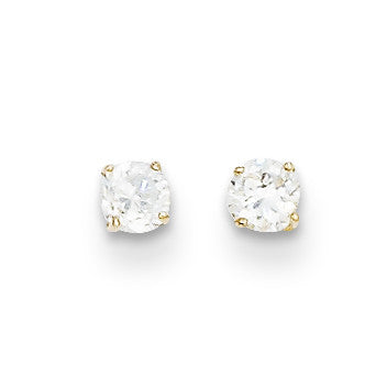 14k Madi K CZ Stud Post Earrings SE2272 - shirin-diamonds