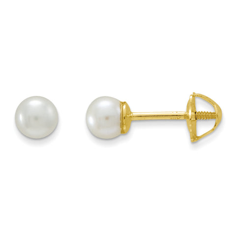 14k Madi K FW Cultured Pearl Earrings SE267 - shirin-diamonds