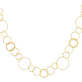 14K Yellow Combo Circle Chain SF1668 - shirin-diamonds