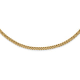14k Polished Fancy Link Necklace SF2413 - shirin-diamonds