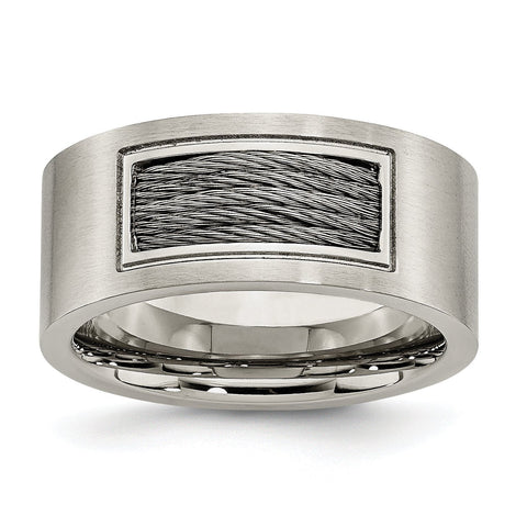 Stainless Steel Wire Ring - shirin-diamonds