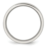 Stainless Steel Flat 5mm Brushed Band
