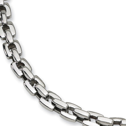 Stainless Steel 20in Necklace SRN166 - shirin-diamonds