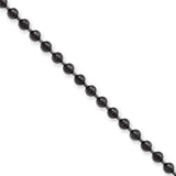 Stainless Steel 3.0mm IP Black-plated 24in Ball Chain SRN223BP - shirin-diamonds