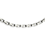 Stainless Steel Link 22in Necklace SRN371 - shirin-diamonds