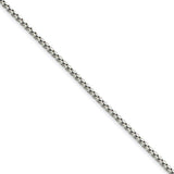Stainless Steel 2.20mm 24in Pendant Chain SRN655 - shirin-diamonds