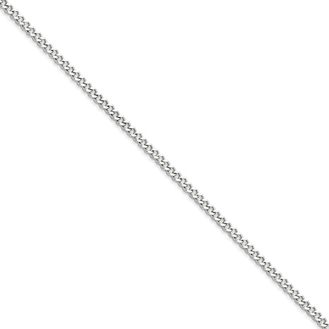 Stainless Steel 3.0mm 20in Curb Chain SRN688 - shirin-diamonds