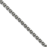 Stainless Steel 4.0mm Wheat 22in Chain SRN806 - shirin-diamonds