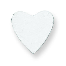 Sterling Silver Heart Shape Stamping SS1218/35 - shirin-diamonds