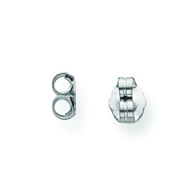 Sterling Silver Medium Earring Nut SS3088 - shirin-diamonds