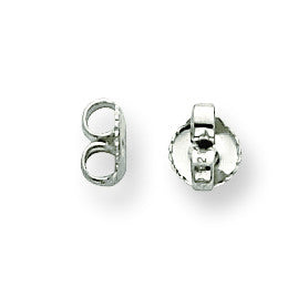 Sterling Silver Heavy Earring Nut SS3092 - shirin-diamonds