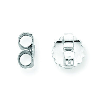 Sterling Silver Ultra Heavy Earring Nut SS3095 - shirin-diamonds