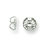 Sterling Silver Heavy Earring Nut SS3099 - shirin-diamonds